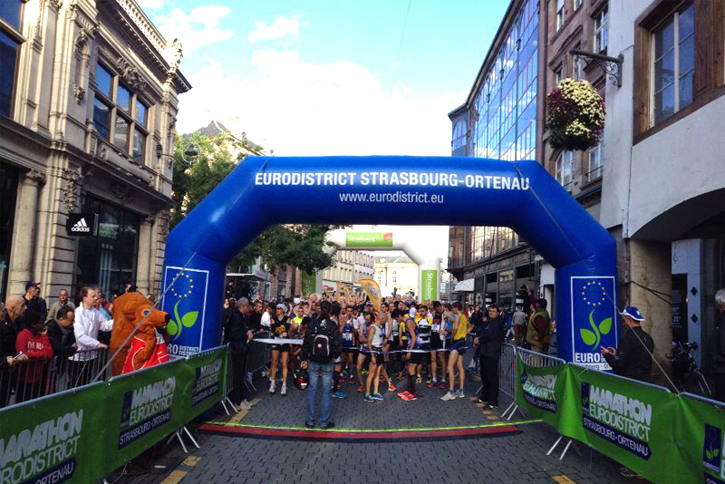 communication de l'eurodistrict arche PLV marathon